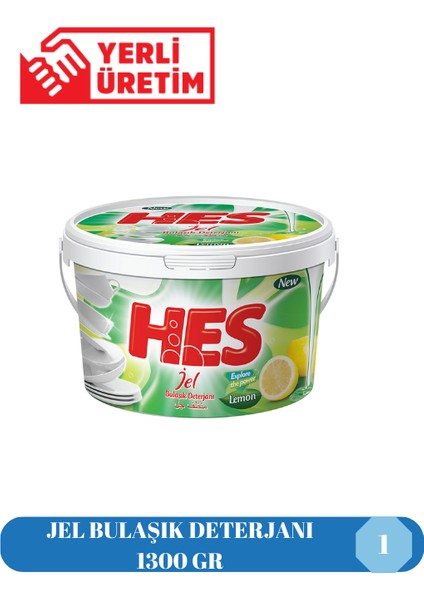 Jel Bulaşık Deterjanı 1300 gr