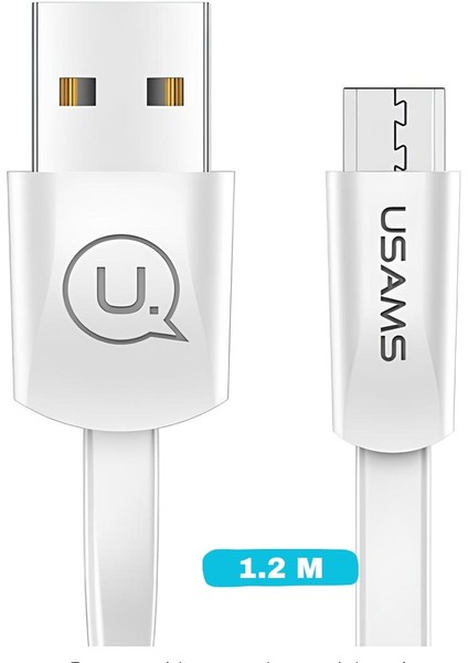 Samsung Uyumlu Essential (1.2 Metre) Hızlı Şarj/data Şarj Kablosu, Akıllı Şarj Kablosu