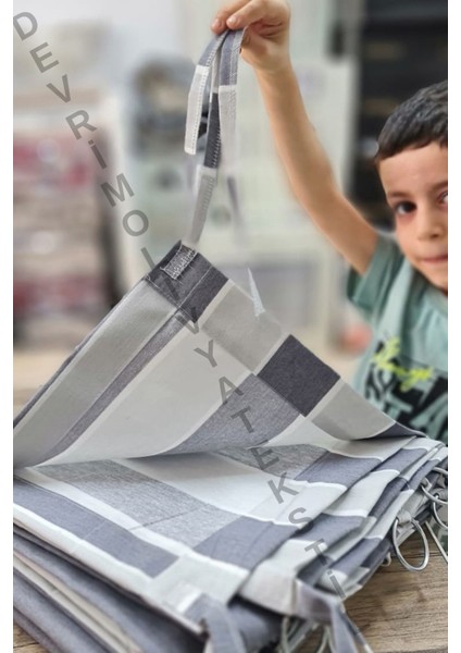 Gabardin Kumaş Perde Antrasit Gri fırsatları