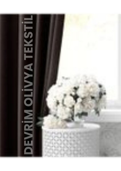 Acı Kahve Blackout Fon Perde fiyatları