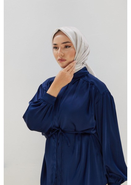 Desenli Shiny Eşarp - 8647 - Açık Taş fiyatları