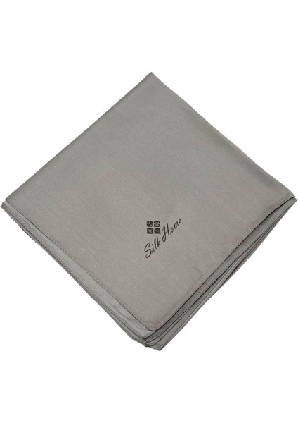 Düz Shiny Eşarp - Koyu Duman