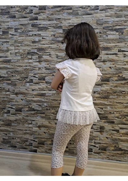 Kız Çocuk Eteği Tüllü Tunik Tayt Takım fiyatları
