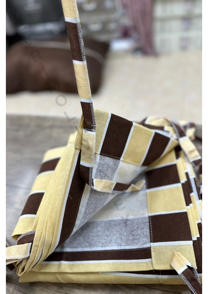 Gabardin Kumaş Perde Kahve Krem fiyatları