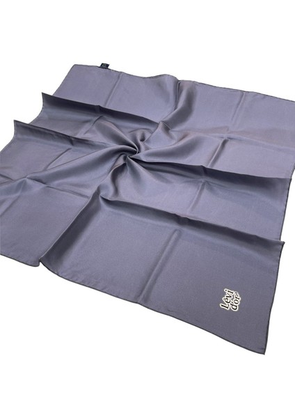Düz Twill Ipek Eşarp - Lavanta