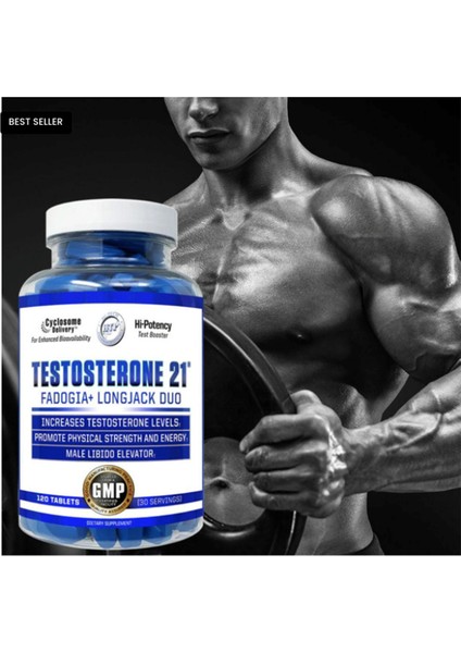 Pharmaceuticals Testosterone-21 120 Tablet usa Menşei 3640