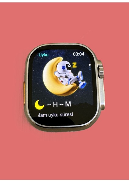 Hk9 Ultra2 Max 49MM Akıllı Saat Chat Gpt/dahili Hafıza/3d Animasyon Super Amoled Adaptörlü Set