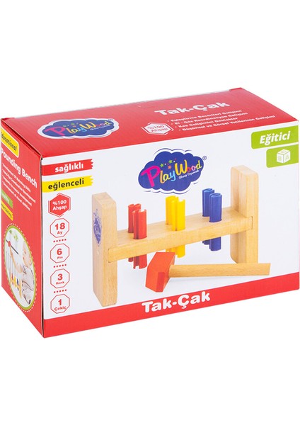 Tak-Çak Eğitici Oyun Kutulu Renkli ONY-306 3067