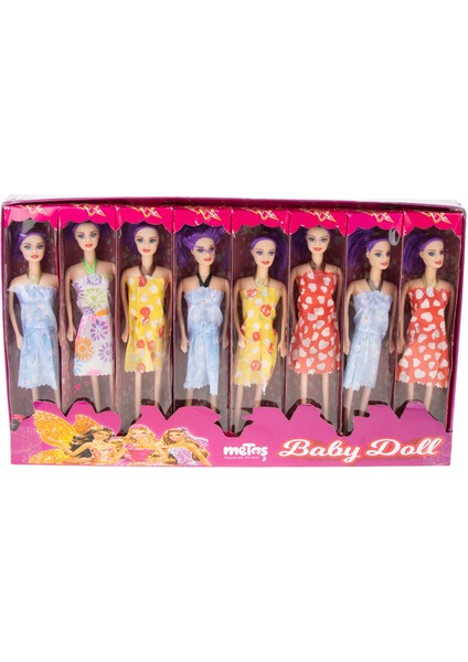 Baby Doll Et Bebek Kutulu Standlı "8 Adet"