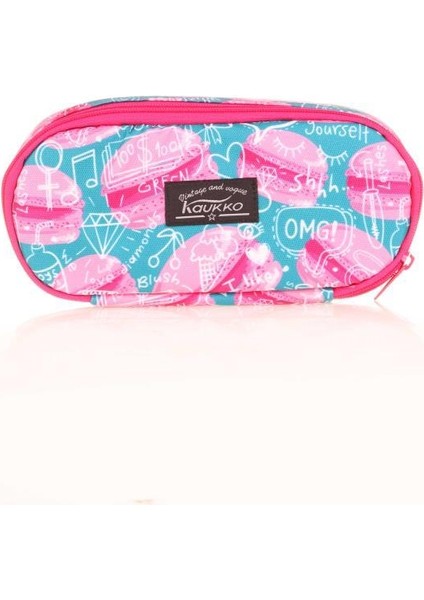 Nature Özel Bölmeli Kalem Çantası Macaron K2628