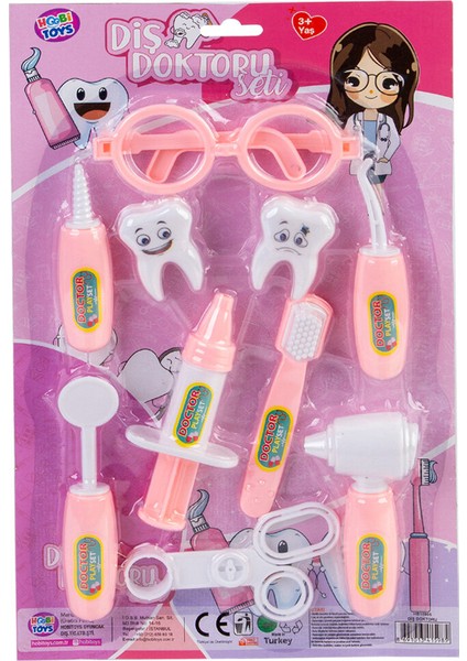 Toys Doktor Seti Diş Kartelalı Kız HB15985 5985