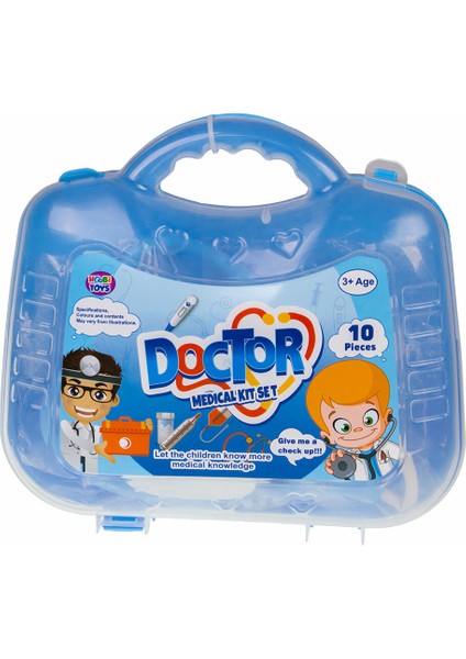 Toys Doktor Seti 10 Parça Çantalı Erkek HB15923 5923