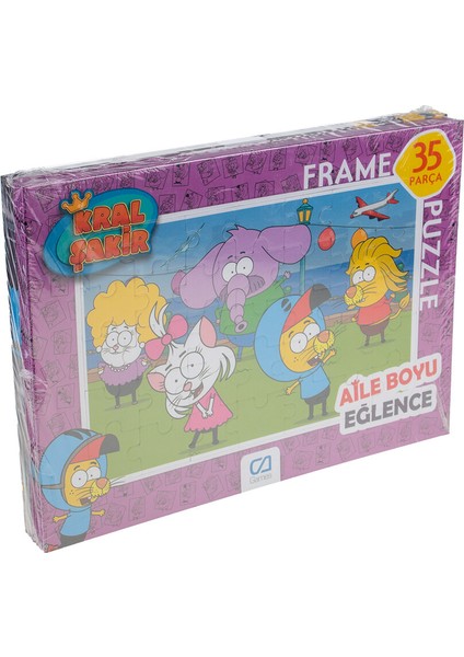 Ca Games Puzzle Kral Şakir 35 Parça CA.5049 - 5050 0299