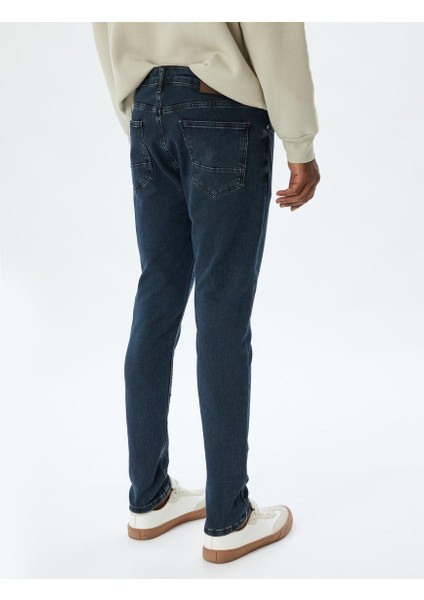 Erkek Jean Pantolon 5WAM40079ID Indigo Stone