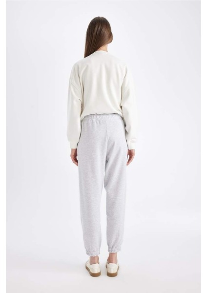 Kadın Eşofman Alt D4234AX/GR210 Grey Melange