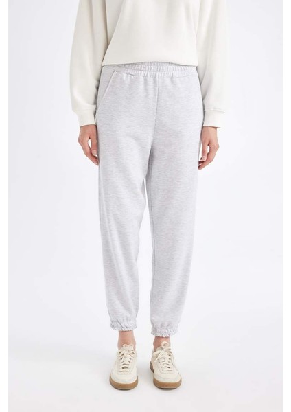 Kadın Eşofman Alt D4234AX/GR210 Grey Melange
