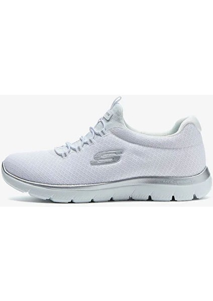 Wsl Skechers Summits Kadın Spor Ayakkabı 12980TK Beyaz/gümüş fiyatları