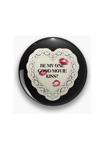 Major Selection Mitski Be My Good Movie Kiss Şarkı Sözü Y2K Stil Rozet