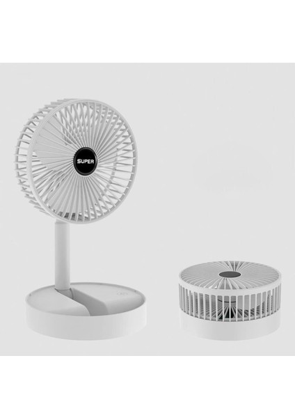 F-06 Taşınabilir Şarjlı Fan 3 Kademeli Vantilatör Klima Soğutucu Fan