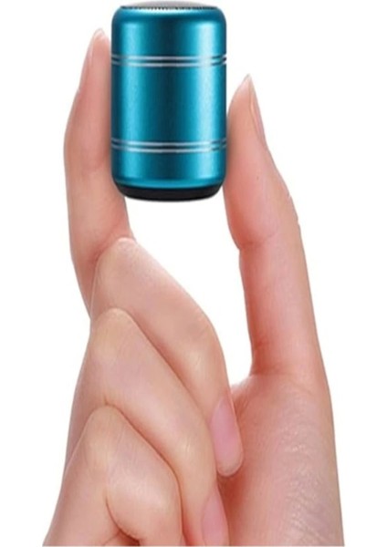 Mini Alüminyum Tws Kablosuz Bluetooth Hoparlör - Yuvarlak Metal Tasarım, Yüksek Bas ve Taşınabilir Özellikler