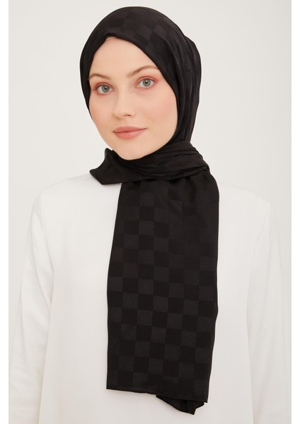 Trend Diamond Şal - 2 - Siyah 65