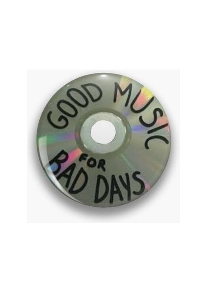 Major Selection Good Music For Bad Days CD Y2K Grunge Stil 90S 00S Rozet