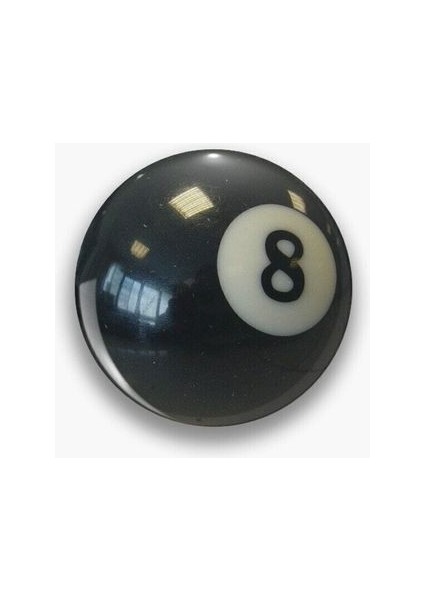 Major Selection Bilardo Topu 90S 00S Y2K Stil Rozet