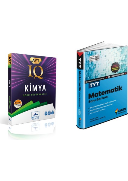 Tyt Matematik & Ayt Iq Kimya Soru Bankası