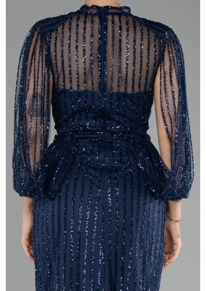 Taş Işlemeli Uzun Özel Tasarım Abiye ABU3981 fırsatları