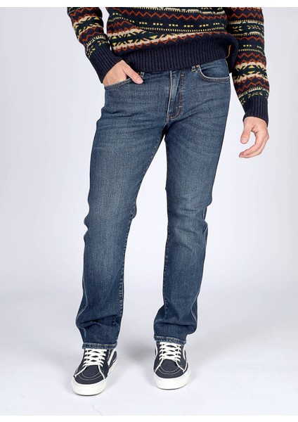Normal Bel Straight Erkek Denim Pantolon 251 Lcm 121013 Harry Eddıe Dark Isl
