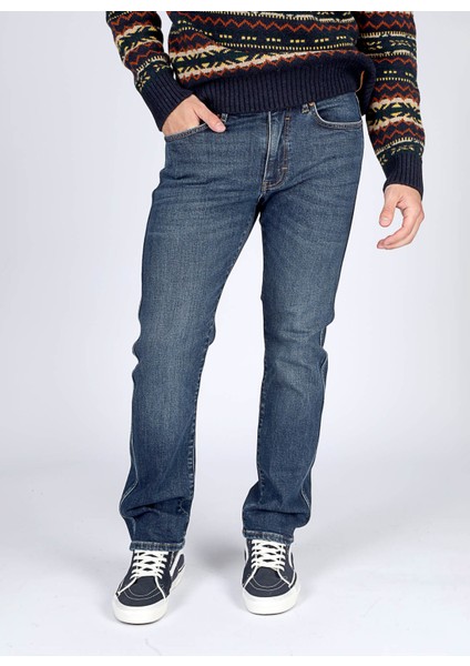 Lee Cooper Normal Bel Straight Erkek Denim Pantolon 251 Lcm 121013 Harry Eddıe Dark Isl