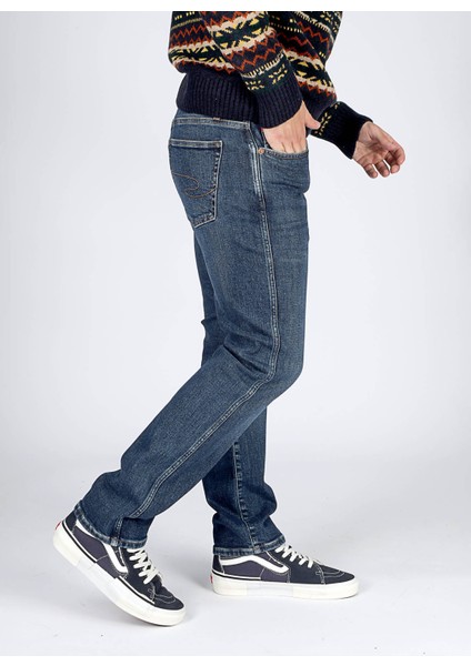 Lee Cooper Normal Bel Straight Erkek Denim Pantolon 251 Lcm 121013 Harry Eddıe Dark Isl