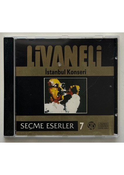 Zülfü Livaneli Seçme Eserler 7 Istanbul Konseri CD (Orjnal Dönem Baskı Cd)