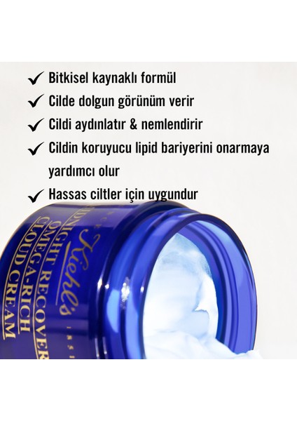 Ultra Facial Cream & Avokadolu Göz Kremi Gece Onarım Seti