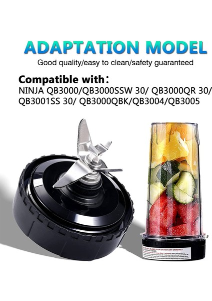 Nutri Ninja Için Uyumlu Blender Yedek Parçalar, Ninja QB3000/QB3000SSW Için 5 Yüzgeç Çıkarıcı Bıçak Aksesuarları (Yurt Dışından) indirimleri