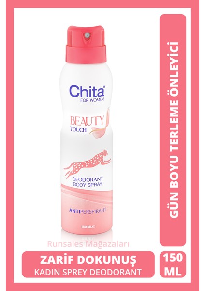 Kadın Deodorant Beauty Touch 150 Ml