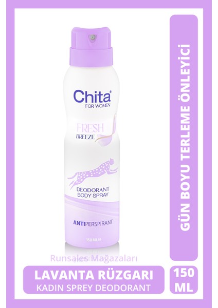 Kadın Deodorant Fresh Breeze 150 Ml