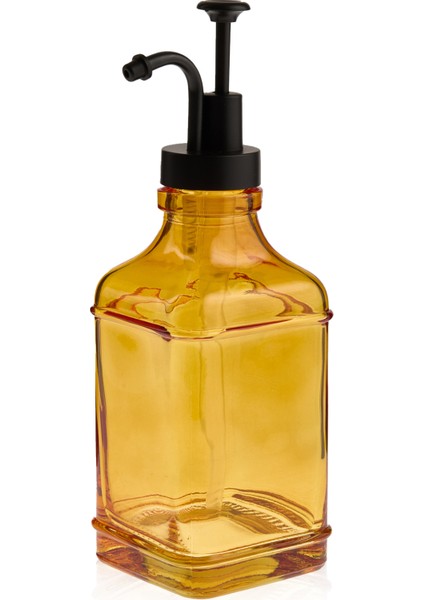 2'li Kare Sıvı Sabunluk Seti - Amber - 500 ml