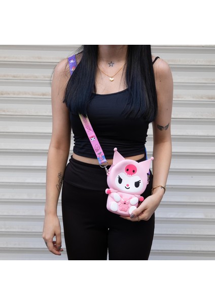 Kawai Kuromi Büyük Boy Omuz Çantası