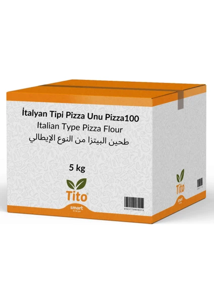 Pizza100 İtalyan Tipi 00 Pizza Unu 5 kg