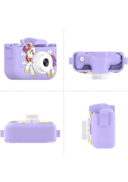 D12393PU 1080 P 48 Mp Sevimli Dijital Çocuk Kamerası (Yurt Dışından) modelleri