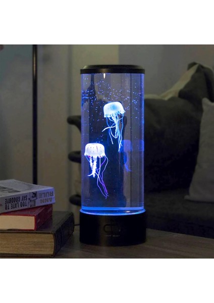 Renk Değiştiren Denizanası Akvaryum LED Masa Gece Lambası (Yurt Dışından) fiyatları
