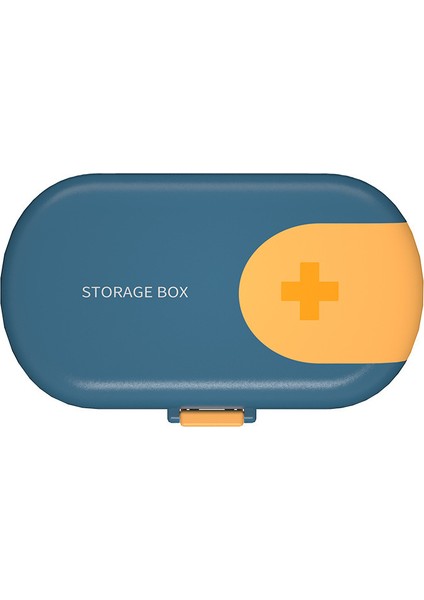 Günlük Taşınabilir 4 Bölmeli Ilaç Saklama Kutusu (Yurt Dışından)