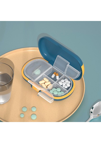 Günlük Taşınabilir 4 Bölmeli Ilaç Saklama Kutusu (Yurt Dışından) fiyatları