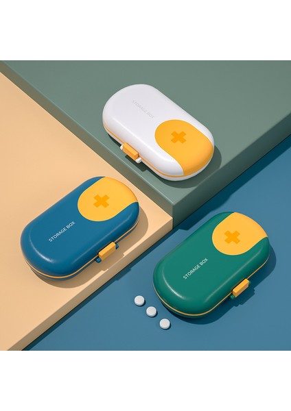 Günlük Taşınabilir 4 Bölmeli Ilaç Saklama Kutusu (Yurt Dışından) indirimleri