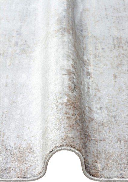 Marble Serisi Modern Desenli Salon Oturma Odası Koridor Antre Şık Halı 05 Cream Grey