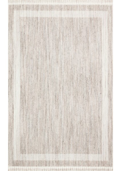 Comfy Modern Desenli Oturma Odası Koridor Antre Yatak Odası Örgü Dokuma Halı 05 Grey