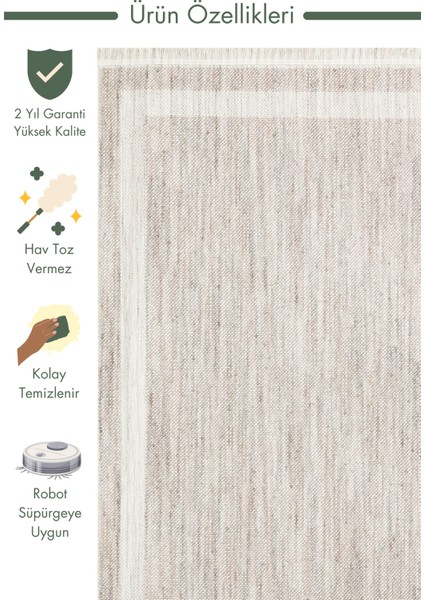 Comfy Modern Desenli Oturma Odası Koridor Antre Yatak Odası Örgü Dokuma Halı 05 Grey