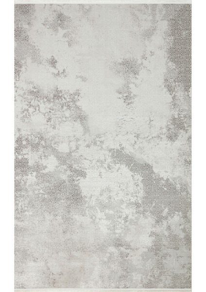 Smooth Yıkanabilir Kaymaz Parlak Oturma Odası Salon Koridor Ince Dokuma Modern Halı 108 D.grey