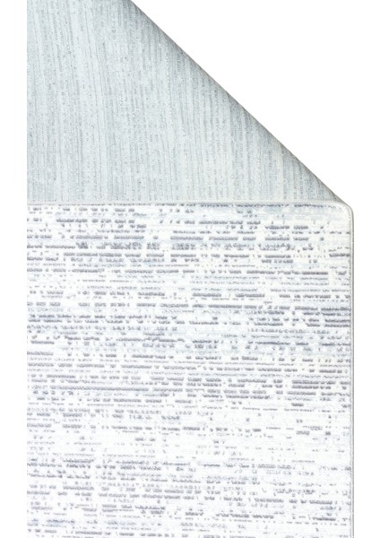 Smooth Yıkanabilir Kaymaz Parlak Oturma Odası Salon Koridor Ince Dokuma Modern Halı 101 L.grey Xw